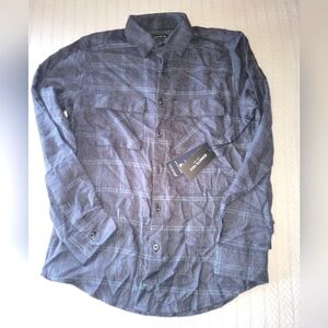 Kenneth Cole New York Long Sleeve Flannel Light Weight Small